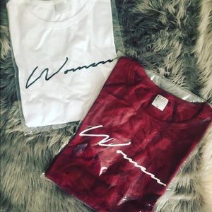 Woman’s Crew Neck Crop Top Tee Shirt